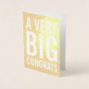 Search for graduate congratulations cards Gold