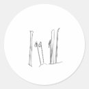 Recherche de skis autocollants Bride