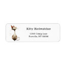 Search for spots return address labels Illustration