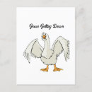 Search for goose postcards Cartoon