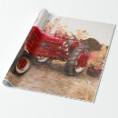 Search for red tractor wrapping paper Country
