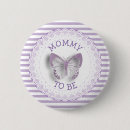 Search for purple butterfly buttons Butterfly baby shower