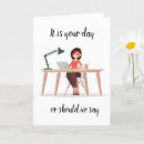 Search for receptionists postcards Co worker