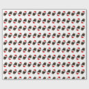 Search for schnauzer wrapping paper Santa