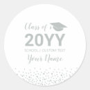 Search for graduation party favor stickers High school