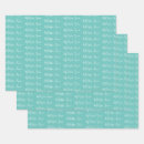 Search for mint christmas wrapping paper Birthday