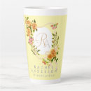 Search for gold ribbon mugs Elegant