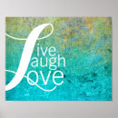 Search for live laugh love posters Blue