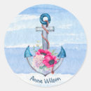 Search for blue poppy stickers Watercolor