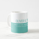 Search for teal and white mugs Modern