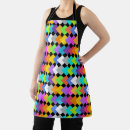 Search for neon blue aprons Purple