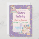 Search for rainbow colors birthday invitations Magical