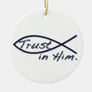 Search for trust ornaments Christian