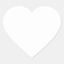Search for simple heart shape stickers White