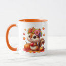 Search for cute squirrel mugs Fall