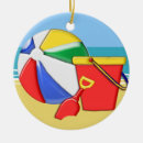 Search for beach ball ornaments Sunset
