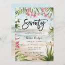 Search for orchid birthday invitations Seventieth