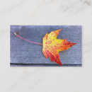 Search for maple leaf business cards Leaves