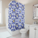 Search for spanish tile shower curtains Mediterranean