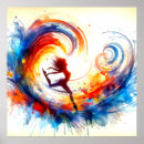 Search for electronic dance posters Watercolor