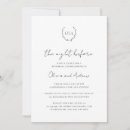 Search for wreath rehearsal dinner invitations Simple