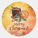 Search for orange berries stickers Merry christmas