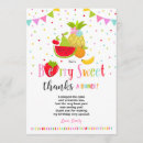 Recherche de fruits vœux cartes Pour enfants