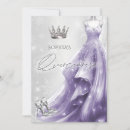 Search for snowflake quinceanera invitations Glitter