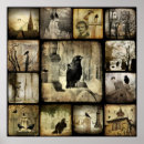Search for dark crow art posters Gothic