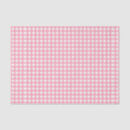 Search for pink gingham tissue paper Sweet