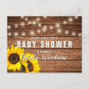 Search for postcard baby shower invitations Rustic