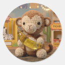 Search for cute monkeys stickers Zoo