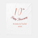 Search for anniversary blankets 10 20 30 40
