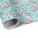 Recherche de palme papier cadeau Bleu