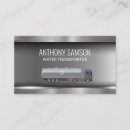 Search for trailer transport business cards Trucker