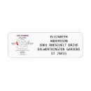 Search for us flag return address labels United states of america