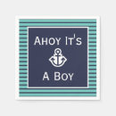 Search for navy blue and white stripes napkins Sailing