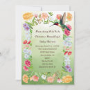 Search for hummingbird baby shower Watercolor