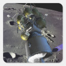 Search for new moon stickers View from space