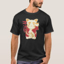 Search for cute japanese lucky cat tshirts Neko