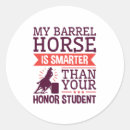 Search for funny horse stickers Barrel