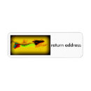 Search for swimming return address labels Mermaid