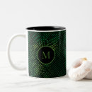 Recherche de motif tropical tasses Monogramme