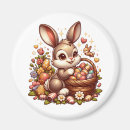 Recherche de lapin de pâques vintage magnets Fleurs
