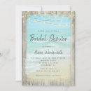 Search for rustic beach bridal shower invitations String lights
