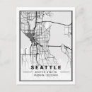 Search for washington map postcards Seattle