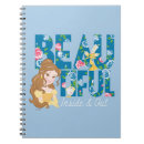 Search for disney princess belle notebooks Girly