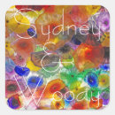 Search for abstract floral stickers Bright