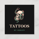 Recherche de style gothique cartes visite Tatoueur