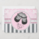 Search for diamonds and pearls invitations Girly